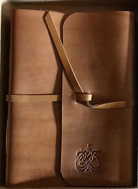 Notebook I got from my girlfriend back then, no words will ever be written in.